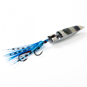 Блесна Hots BigFin 250гр цв.UV.RGB Zebra
