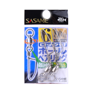 Вертлюжок с карабином Sasame 310-C #6(80кг)