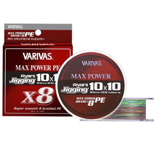 Плетеный шнур Varivas Avani Jigging Max Power PE8 #6 (500м)