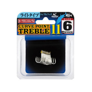 Тройники Shout 211CS Curve Point Treble 11 №5