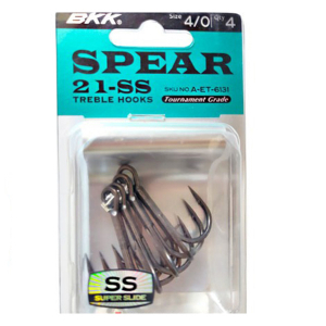 Крючок тройной BKK Spear 21-SS #4 (7шт)