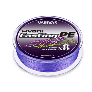 Плетеный шнур Varivas Avani Casting PE SMP Hiramasa Tune X8 #5 80lb 300m