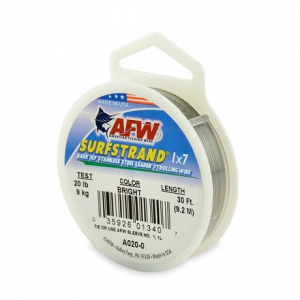 Поводковый материал AFW Surfstrand 1x7 (90lb)
