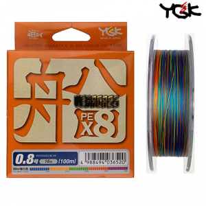 Плетеный шнур YGK VERAGASS PE X8 #1 (200м)