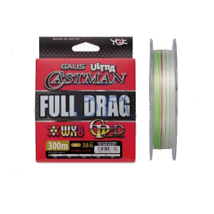 Шнур плетеный YGK Galis Ultra Castman Full Drag WX8 GP-D #8
